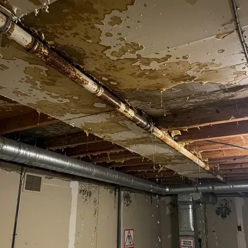 Ceiling Water Damage Repair in Weston, MA